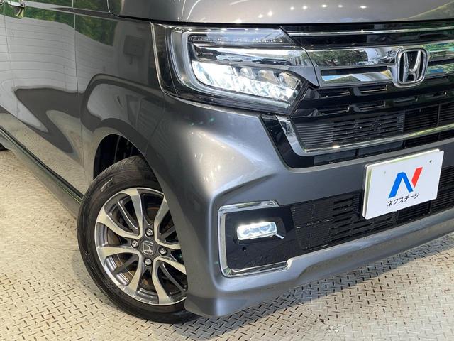 N-BOXカスタム L 両側電動スライド 純正8型ナビ バックカメラ ホンダセンシング アダプティブクルーズコントロール 禁煙車 前席シートヒーター コーナーセンサー レーンキープ スマートキー LEDヘッドライト(12枚目)