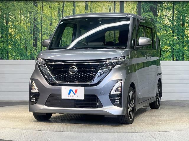 ルークス ハイウェイスター Gターボ 純正9型ナビ 全周囲カメラ ハンズフリー両側電動ドア インテリジェントエマージェンシーブレーキ 禁煙車 スマートキー LEDヘッド ビルトインETC 純正15インチアルミ オートハイビーム(24枚目)