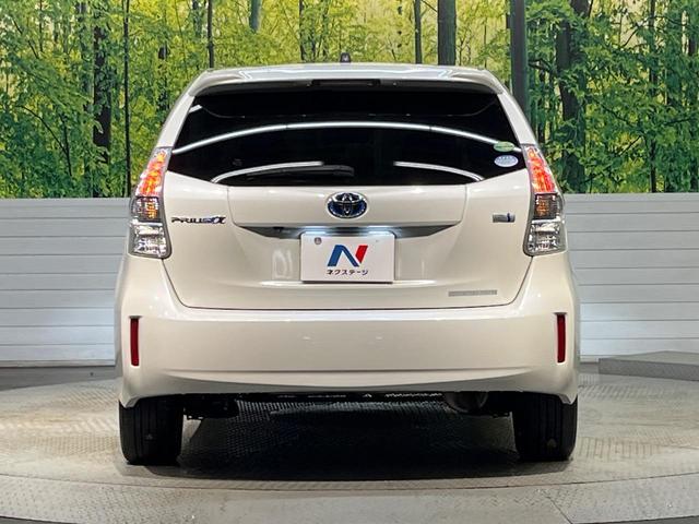 プリウスアルファ Ｓ　チューン　ブラック　ＳＤナビ　バックカメラ　オートライト　ＥＴＣ　スマートキー　ＬＥＤヘッドライト　禁煙車　Ｂｌｕｅｔｏｏｔｈ接続可　フルセグ　電動格納ミラー　ＣＤ　ＤＶＤ　純正１６インチアルミホイール（15枚目）