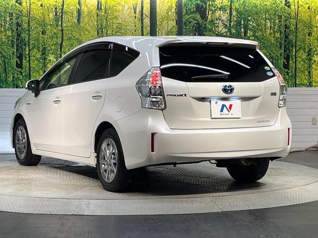 プリウスアルファ Ｓ　チューン　ブラック　ＳＤナビ　バックカメラ　オートライト　ＥＴＣ　スマートキー　ＬＥＤヘッドライト　禁煙車　Ｂｌｕｅｔｏｏｔｈ接続可　フルセグ　電動格納ミラー　ＣＤ　ＤＶＤ　純正１６インチアルミホイール（27枚目）