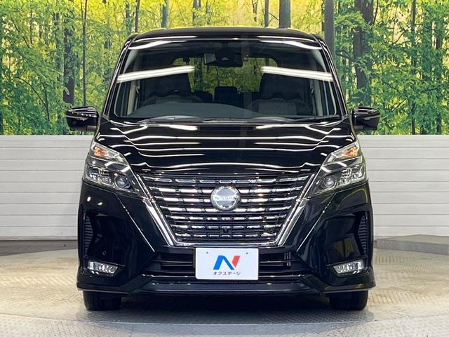 セレナ ハイウェイスターＶ　フリップダウンモニター　純正１０型ナビ　アラウンドビューモニター　プロパイロット　ハンズフリー両側電動スライド　ＢＳＭ　オートハイビーム　クリアランスソナー　ＬＥＤヘッドライト　禁煙車（15枚目）