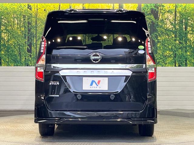 セレナ ハイウェイスターＶ　フリップダウンモニター　純正１０型ナビ　アラウンドビューモニター　プロパイロット　ハンズフリー両側電動スライド　ＢＳＭ　オートハイビーム　クリアランスソナー　ＬＥＤヘッドライト　禁煙車（16枚目）