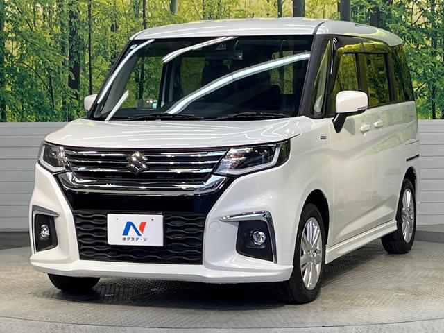 ソリオ ハイブリッドＭＺ　８型ナビ　セーフティサポート　ＨＵＤ　両側電動ドア　シートヒーター　アダプティブクルーズ　ＬＥＤヘッド　ＬＥＤフォグ　コーナーセンサー　スマートキー　ＥＴＣ　Ｂｌｕｅｔｏｏｔｈ　アイドリングストップ（53枚目）