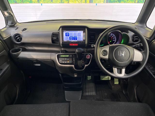 N-BOX G SSパッケージ 純正ナビ CTBA 両側パワースライドドア バックカメラ スマートキー ETC Bluetooth アイドリングストップ 電動格納ミラー 純正14インチAW(2枚目)