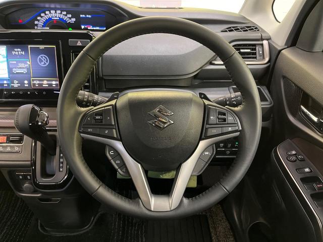 ソリオバンディット ハイブリッドＳＶ　純正９インチナビ　セーフティサポート　アダプティブクルーズコントロール　両側パワースライドドア　全方位モニター　ＨＵＤ　コーナーセンサー　ハイビームアシスト　ＬＥＤヘッドライト　スマートキー（11枚目）