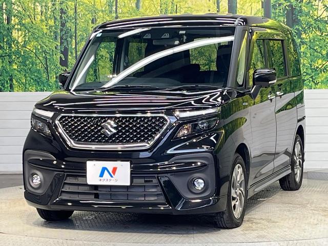 ソリオバンディット ハイブリッドＳＶ　純正９インチナビ　セーフティサポート　アダプティブクルーズコントロール　両側パワースライドドア　全方位モニター　ＨＵＤ　コーナーセンサー　ハイビームアシスト　ＬＥＤヘッドライト　スマートキー（50枚目）