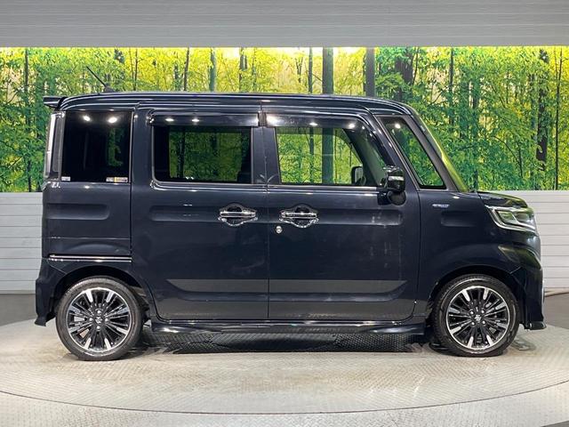 スペーシアカスタム ハイブリッドＸＳ　オーディオ　衝突軽減システム　両側パワースライド　クリアランスソナー　シートヒーター　車線逸脱警報装置　スマートキー　ＬＥＤヘッドランプ　純正１５インチアルミ　禁煙車　ハーフレザーシート（55枚目）