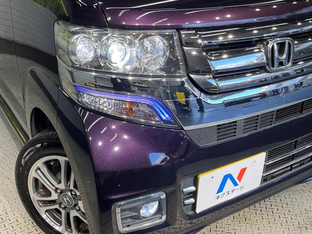 N-BOXカスタム G SSパッケージ 純正ナビ バックカメラ 両側電動スライドドア 前席シートヒーター オートライト HIDヘッドライト 禁煙車 Bluetooth接続可 ETC フルセグ スマートキー 電動格納ミラー(12枚目)