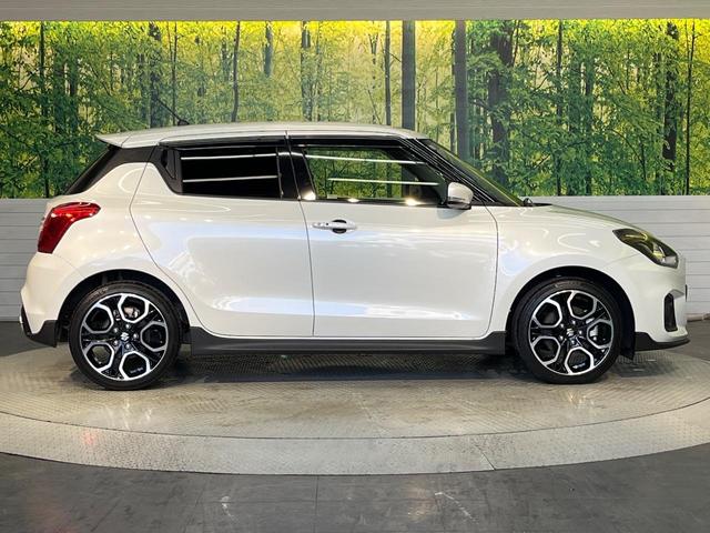 スイフトスポーツ ベースグレード 6MT 純正8インチナビ クルーズコントロール シートヒーター バックカメラ LEDヘッドライト オートライト Bluetooth フルセグ スマートキー ETC フロントフォグライト(45枚目)