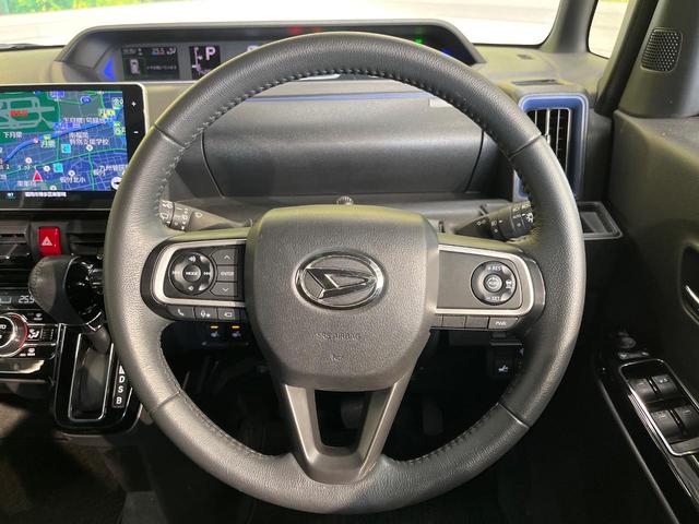 タント カスタムＲＳスタイルセレクション　ターボ　純正９インチナビ　アラウンドビューモニター　両側電動スライドドア　アダプティブクルーズコントロール　ハーフレザーシート　スマートアシスト　禁煙車　前席シートヒーター　コーナーセンサー（11枚目）