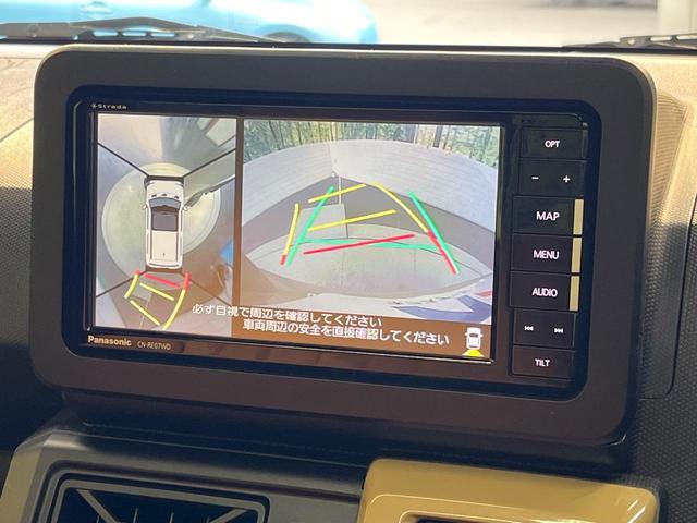 タフト Ｇターボ　ターボ　ガラスルーフ　ＳＤナビ　アラウンドビューモニター　アダプティブクルーズコントロール　スマートアシスト　前席シートヒーター　ＬＥＤヘッドライト　禁煙車　コーナーセンサー　オートライト（4枚目）