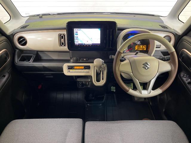 ワゴンＲスマイル ハイブリッドＸ　純正８インチナビ　セーフティサポート　両側パワースライドドア　コーナーセンサー　ハイビームアシスト　ＬＥＤヘッドライト　スマートキー　ＥＴＣ　Ｂｌｕｅｔｏｏｔｈ　フルセグ　フロントフォグライト（2枚目）