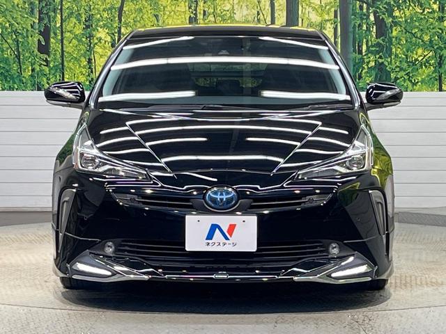 プリウス Aツーリングセレクション モデリスタエアロ 純正9型ナビ バックカメラ トヨタセーフティセンス レーダークルーズ 禁煙車 合皮シート 前席シートヒーター パワーシート コーナーセンサー LEDヘッドライト ETC(14枚目)