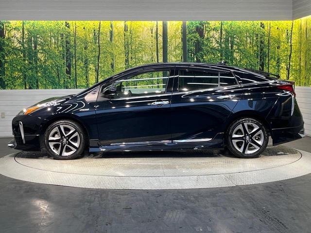 プリウス Aツーリングセレクション モデリスタエアロ 純正9型ナビ バックカメラ トヨタセーフティセンス レーダークルーズ 禁煙車 合皮シート 前席シートヒーター パワーシート コーナーセンサー LEDヘッドライト ETC(26枚目)