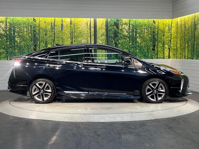 プリウス Aツーリングセレクション モデリスタエアロ 純正9型ナビ バックカメラ トヨタセーフティセンス レーダークルーズ 禁煙車 合皮シート 前席シートヒーター パワーシート コーナーセンサー LEDヘッドライト ETC(27枚目)