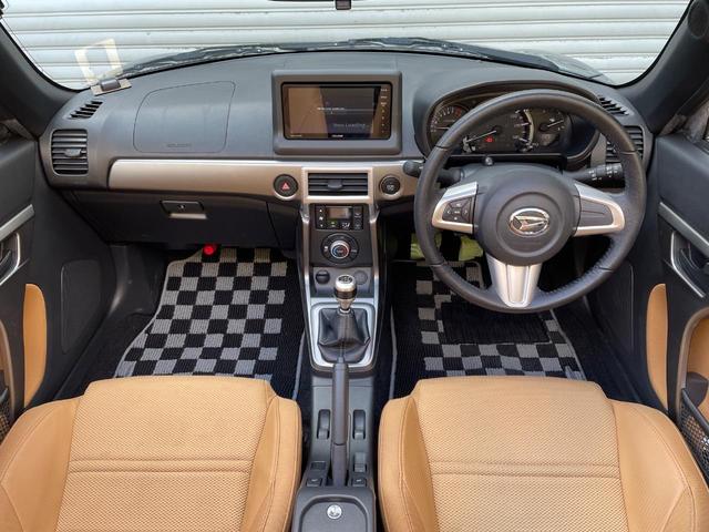 コペン セロ　ＳＤナビ　バックカメラ　５速ＭＴ　前席シートヒーター　スマートキー　ＬＥＤヘッドライト　オートラト　禁煙車　純正ＯＰ１６インチアルミホイール　Ｂｌｕｅｔｏｏｔｈ接続可　オートエアコン（2枚目）