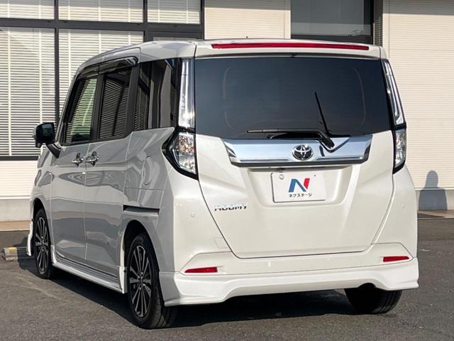 ルーミー カスタムＧ－Ｔ　ターボ　ＫＥＮＷＯＯＤ９インチナビ　アラウンドビューモニター　ＧＲエアロ　両側電動スライドドア　レーダークルーズコントロール　禁煙車　スマートアシスト　コーナーセンサー　Ｂｌｕｅｔｏｏｔｈ接続可（27枚目）