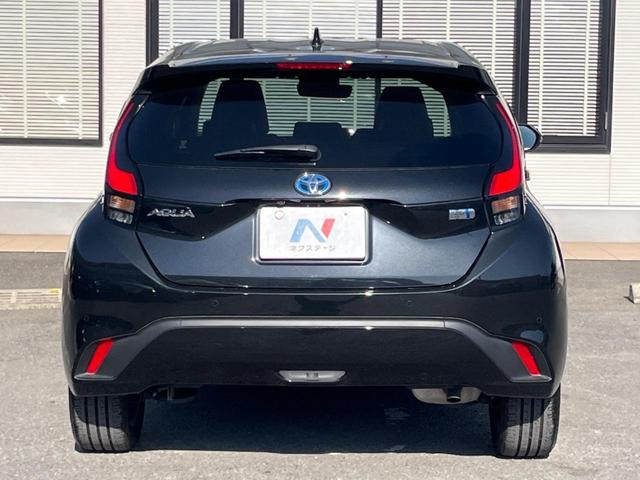 アクア Ｚ　１０．５インチディスプレイオーディオ　アラウンドビューモニター　トヨタチームメイト　ブラインドスポットモニター　前席シートヒーター　ハーフレザーシート　ステアリングヒーター　禁煙車　セーフティセンス（15枚目）