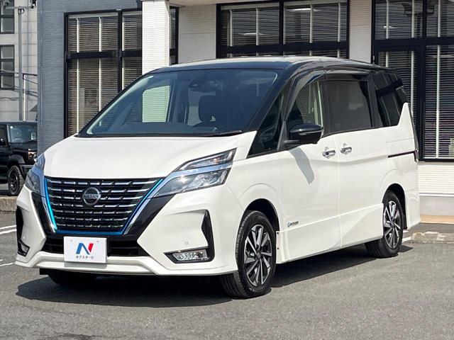 セレナ ｅ－パワー　ハイウェイスターＶ　純正１０型ナビ　後席モニター　全周囲カメラ　ハンズフリー両側電動ドア　セーフティパックＡ　リアオートエアコン　プロパイロット　禁煙車　前席シートヒーター　コーナーセンサー　スマートキー　ＬＥＤヘッド（24枚目）