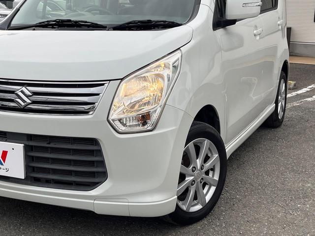 ワゴンＲ ＦＸリミテッド　オーディオ　スマートキー　プッシュスタート　アイドリングストップ　ＥＴＣ　ヘッドライトレベライザー　電動格納ミラー　純正１４インチＡＷ　オートエアコン（12枚目）