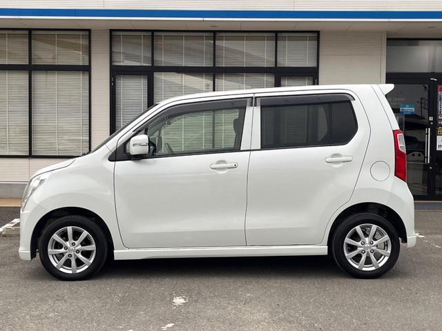 ワゴンＲ ＦＸリミテッド　オーディオ　スマートキー　プッシュスタート　アイドリングストップ　ＥＴＣ　ヘッドライトレベライザー　電動格納ミラー　純正１４インチＡＷ　オートエアコン（48枚目）