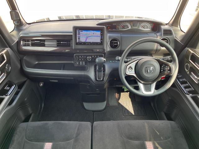 Ｎ－ＢＯＸカスタム Ｇ・Ｌホンダセンシング　電動スライド　純正ナビ　バックカメラ　ホンダセンシング　アダプティブクルーズコントロール　禁煙車　シートヒーター　レーンキープ　スマートキー　ＬＥＤヘッドライト　ＥＴＣ（2枚目）