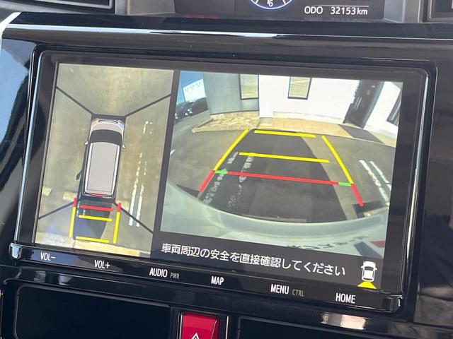 ルーミー カスタムＧ　純正９型ナビ　後席モニター　全周囲カメラ　レーダークルーズ　衝突軽減　両側電動ドア　シートヒーター　禁煙車　オートエアコン　ＬＥＤヘッド　ＥＴＣ　ドラレコ　オートブレーキホールド　純正１４アルミ（4枚目）