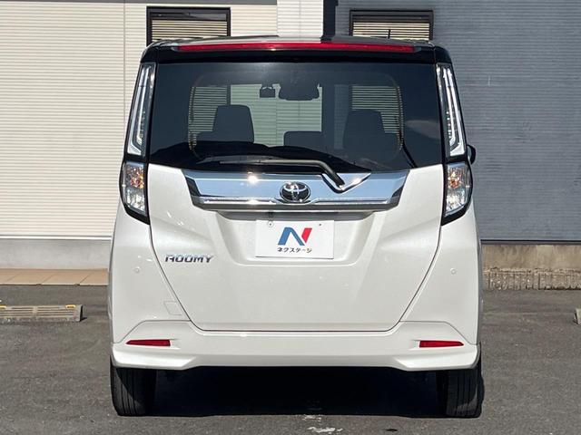 ルーミー カスタムＧ　純正９型ナビ　後席モニター　全周囲カメラ　レーダークルーズ　衝突軽減　両側電動ドア　シートヒーター　禁煙車　オートエアコン　ＬＥＤヘッド　ＥＴＣ　ドラレコ　オートブレーキホールド　純正１４アルミ（15枚目）