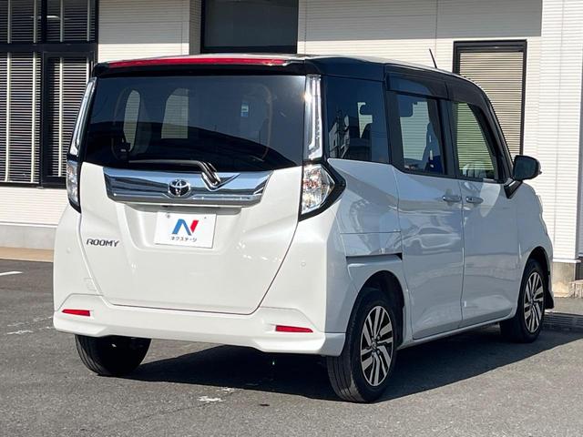 ルーミー カスタムＧ　純正９型ナビ　後席モニター　全周囲カメラ　レーダークルーズ　衝突軽減　両側電動ドア　シートヒーター　禁煙車　オートエアコン　ＬＥＤヘッド　ＥＴＣ　ドラレコ　オートブレーキホールド　純正１４アルミ（17枚目）