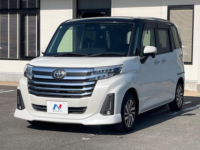 ルーミー カスタムＧ　純正９型ナビ　後席モニター　全周囲カメラ　レーダークルーズ　衝突軽減　両側電動ドア　シートヒーター　禁煙車　オートエアコン　ＬＥＤヘッド　ＥＴＣ　ドラレコ　オートブレーキホールド　純正１４アルミ（21枚目）