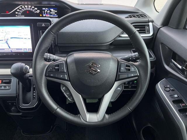 ソリオ ハイブリッドＭＺ　純正９型ナビ　全周囲カメラ　両側電動ドア　セーフティサポート　レーダークルーズ　禁煙車　シートヒーター　コーナーセンサー　スマートキー　ＬＥＤヘッド　純正１５インチアルミ　オートハイビーム（12枚目）