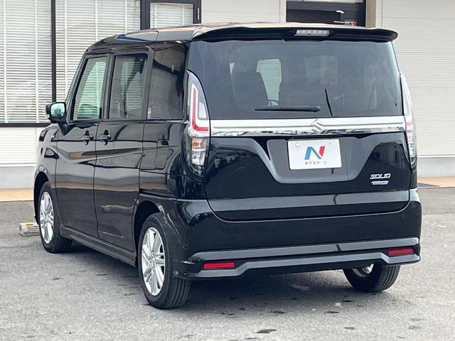 ソリオ ハイブリッドＭＺ　純正９型ナビ　全周囲カメラ　両側電動ドア　セーフティサポート　レーダークルーズ　禁煙車　シートヒーター　コーナーセンサー　スマートキー　ＬＥＤヘッド　純正１５インチアルミ　オートハイビーム（27枚目）