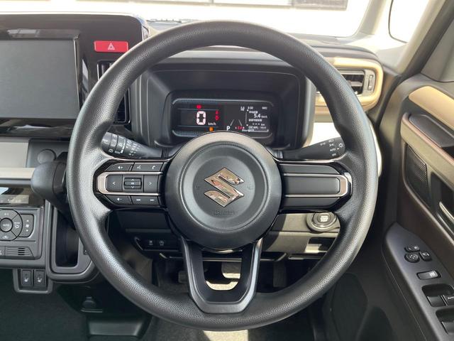 スペーシア ハイブリッドＸ　届出済未使用車　両側電動ドア　衝突軽減　シートヒーター　コーナーセンサー　スマートキー　オットマン　ＬＥＤヘッド　オートハイビーム　車線逸脱警報　オートライト　オートエアコン　アイドリングストップ（10枚目）