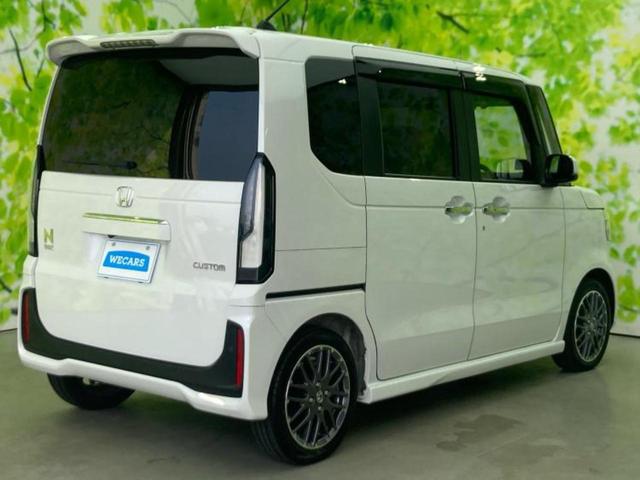 Ｎ－ＢＯＸカスタム ターボ　保証書／純正　８インチ　ＳＤナビ／ホンダセンシング／両側電動スライドドア／シートヒーター　前席／マルチビューカメラシステム／車線逸脱防止支援システム／シート　ハーフレザー／ドライブレコーダー　純正（3枚目）