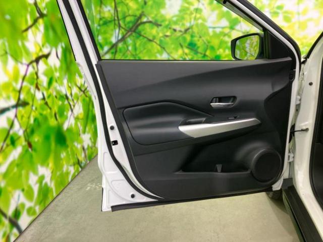 キックス Ｘ　純正エアロ／保証書／純正　９インチ　ＳＤナビ／インテリジェントルームミラー／エマージェンシーブレーキ／アラウンドビューモニター／車線逸脱防止支援システム／シート　ハーフレザー　衝突被害軽減システム（22枚目）