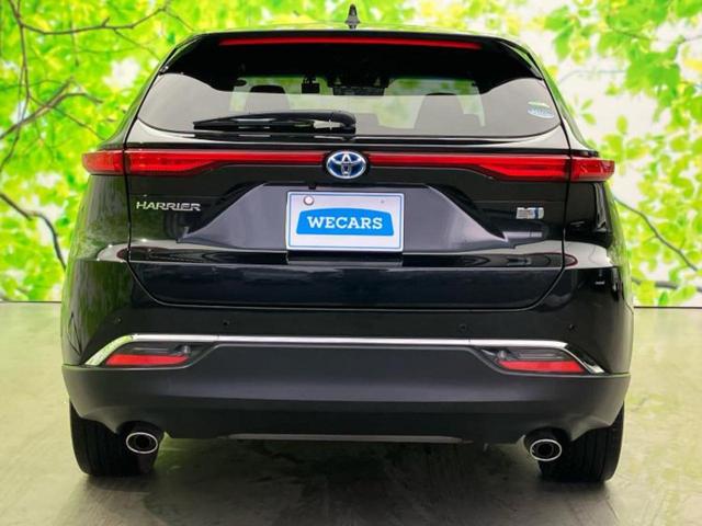 ハリアーハイブリッド Ｚレザーパッケージ　新品タイヤ／ＪＢＬ／保証書／純正　ＳＤナビ／デジタルインナーミラー／トヨタセーフティセンス／シートヒーター／パノラミックビューモニター／車線逸脱防止支援システム／電動バックドア　衝突被害軽減システム（47枚目）