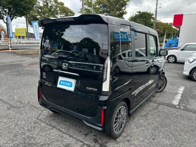Ｎ－ＢＯＸカスタム ターボ　保証書／社外　９インチ　ＳＤナビ／ホンダセンシング／両側電動スライドドア／シートヒーター／車線逸脱防止支援システム／シート　ハーフレザー／ヘッドランプ　ＬＥＤ／Ｂｌｕｅｔｏｏｔｈ接続　ターボ（3枚目）