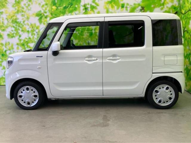 スペーシア ハイブリッドＧ　保証書／セーフティサポート（スズキ）／車線逸脱防止支援システム／ＥＢＤ付ＡＢＳ／横滑り防止装置／禁煙車／エアバッグ　サイド／パワーウインドウ／エンジンスタートボタン／キーレススタートシステム（2枚目）