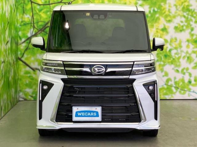 タント カスタムＲＳ　新品タイヤ／保証書／純正　１０インチ　ＳＤナビ／衝突安全装置／両側電動スライドドア／シートヒーター　前席／パノラマモニター／車線逸脱防止支援システム／シート　ハーフレザー／ヘッドランプ　ＬＥＤ（48枚目）