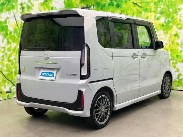 Ｎ－ＢＯＸカスタム ターボ　純正　８インチ　ナビ／ホンダセンシング／両側電動スライドドア／シートヒーター　前席／車線逸脱防止支援システム／ヘッドランプ　ＬＥＤ／Ｂｌｕｅｔｏｏｔｈ接続／ＥＴＣ／ＥＢＤ付ＡＢＳ／横滑り防止装置（3枚目）