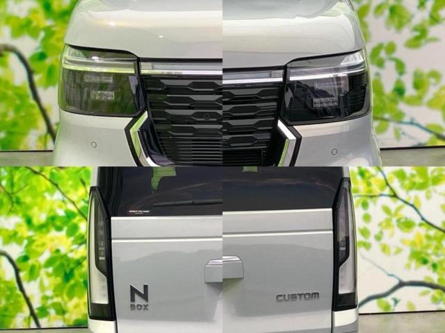 Ｎ－ＢＯＸカスタム ターボ　純正　８インチ　ナビ／ホンダセンシング／両側電動スライドドア／シートヒーター　前席／車線逸脱防止支援システム／ヘッドランプ　ＬＥＤ／Ｂｌｕｅｔｏｏｔｈ接続／ＥＴＣ／ＥＢＤ付ＡＢＳ／横滑り防止装置（56枚目）