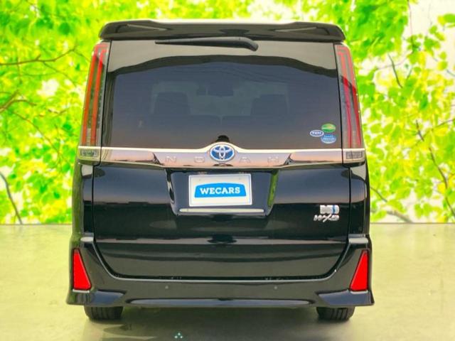 ノア ハイブリッドＳｉダブルバイビー３　エアロ／保証書／社外　ＳＤナビ／フリップダウンモニター／衝突安全装置／両側電動スライドドア／シートヒーター　前席／車線逸脱防止支援システム／シート　ハーフレザー　衝突被害軽減システム　フルエアロ（47枚目）