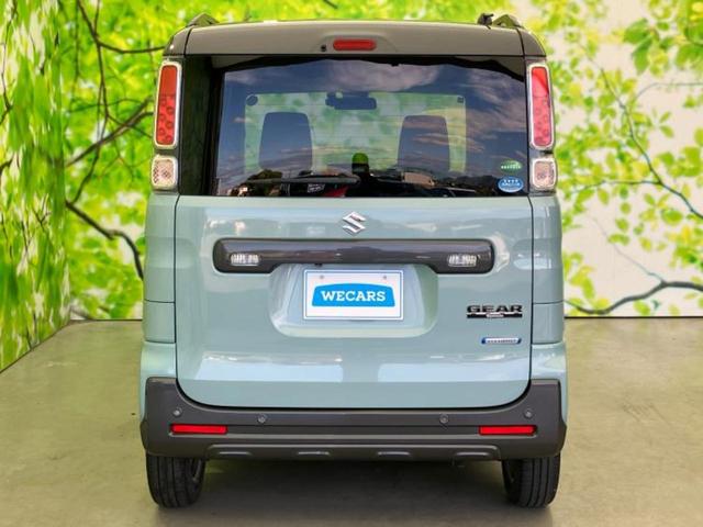 スペーシアギア ハイブリッドＸＺターボ　新品タイヤ／保証書／純正　８インチ　ＳＤナビ／セーフティサポート（スズキ）／両側電動スライドドア／シートヒーター　前席／全方位モニター用カメラ／車線逸脱防止支援システム／ドライブレコーダー　純正（46枚目）