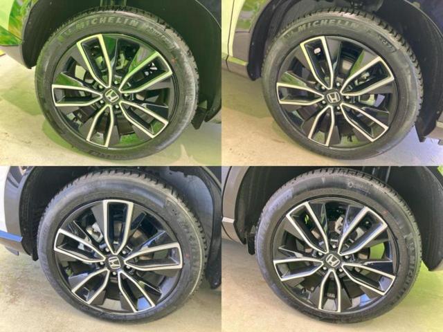 ヴェゼル 4WD eHEV Zプレイパッケージ パノラマルーフ/保証書/ディスプレイオーディオ+ナビ9インチ/ホンダセンシング/シートヒーター/マルチビューカメラシステム/車線逸脱防止支援システム/シート ハーフレザー/電動バックドア サンルーフ(56枚目)