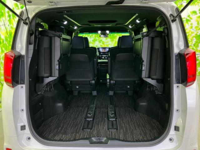 アルファードハイブリッド ４ＷＤハイブリッドＳタイプゴールド２　モデリスタエアロ／保証書／ディスプレイオーディオ９インチ／フリップダウンモニター　純正　１２．１インチ／トヨタセーフティセンス／両側電動スライドドア／シート　ハーフレザー／電動バックドア　フルエアロ（21枚目）