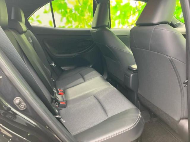 ヤリスクロス ハイブリッドZ 保証書/ディスプレイオーディオ+ナビ8インチ/トヨタセーフティセンス/シートヒーター/パノラミックビューモニター/車線逸脱防止支援システム/シート ハーフレザー/電動バックドア 衝突被害軽減システム(6枚目)