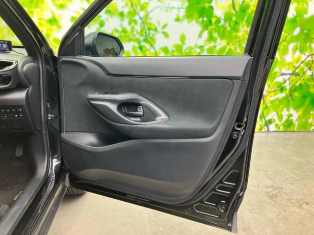 ヤリスクロス ハイブリッドZ 保証書/ディスプレイオーディオ+ナビ8インチ/トヨタセーフティセンス/シートヒーター/パノラミックビューモニター/車線逸脱防止支援システム/シート ハーフレザー/電動バックドア 衝突被害軽減システム(21枚目)