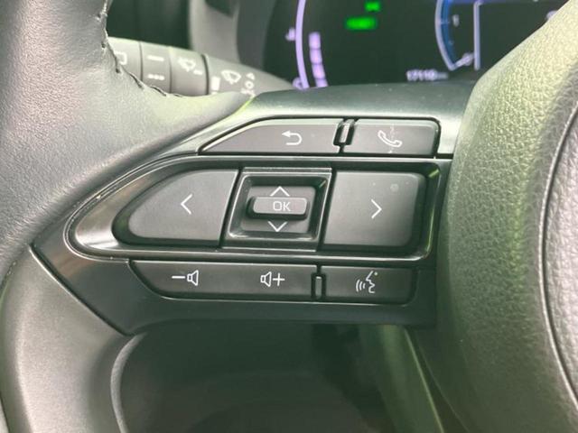 ヤリスクロス ハイブリッドZ 保証書/ディスプレイオーディオ+ナビ8インチ/トヨタセーフティセンス/シートヒーター/パノラミックビューモニター/車線逸脱防止支援システム/シート ハーフレザー/電動バックドア 衝突被害軽減システム(27枚目)