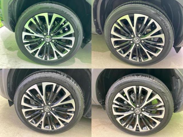 ヤリスクロス ハイブリッドZ 保証書/ディスプレイオーディオ+ナビ8インチ/トヨタセーフティセンス/シートヒーター/パノラミックビューモニター/車線逸脱防止支援システム/シート ハーフレザー/電動バックドア 衝突被害軽減システム(54枚目)