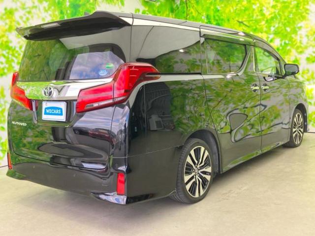 アルファード Ｓ　Ｃパッケージ　新品タイヤ／サンルーフ／社外　１１インチ　メモリーナビ／フリップダウンモニター　社外　１２．８インチ／トヨタセーフティセンス／両側電動スライドドア／エアーシート　前席／シート　合皮／電動バックドア（3枚目）